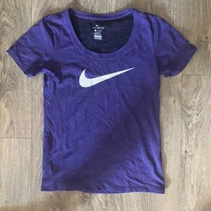 Purple Nike Dry-Fit Shirt